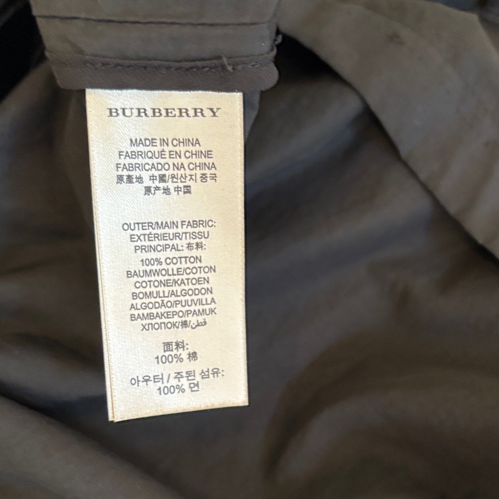 Burberry Brit Black Trench Double-Breasted Mini Dress size US 4 - Picture 13 of 14